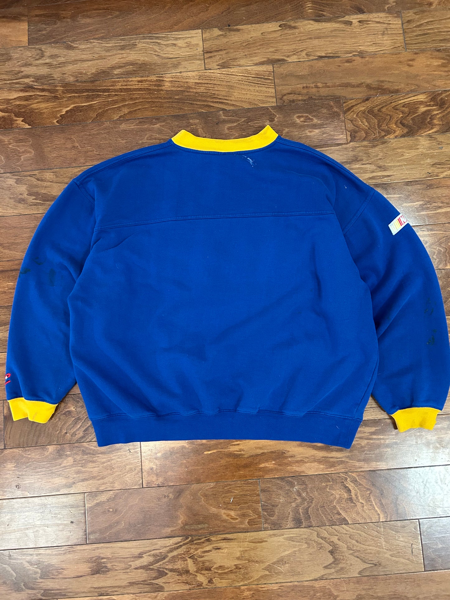 90s Nascar Jeff Gordon #24 Chase Authentic’s Stained Crewneck (XL)