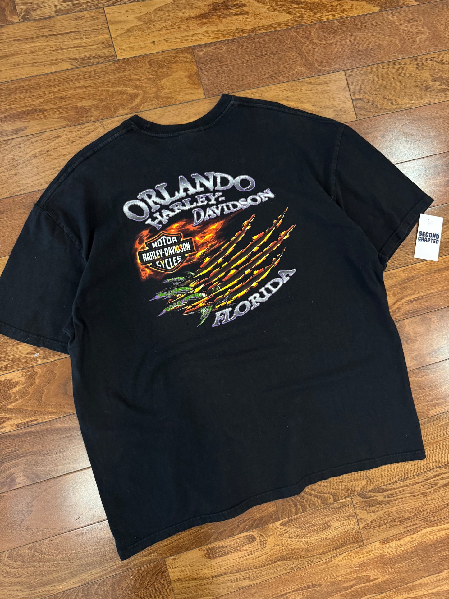 2013 Harley Davidson Alligator Orlando Graphic Tee (XXL)