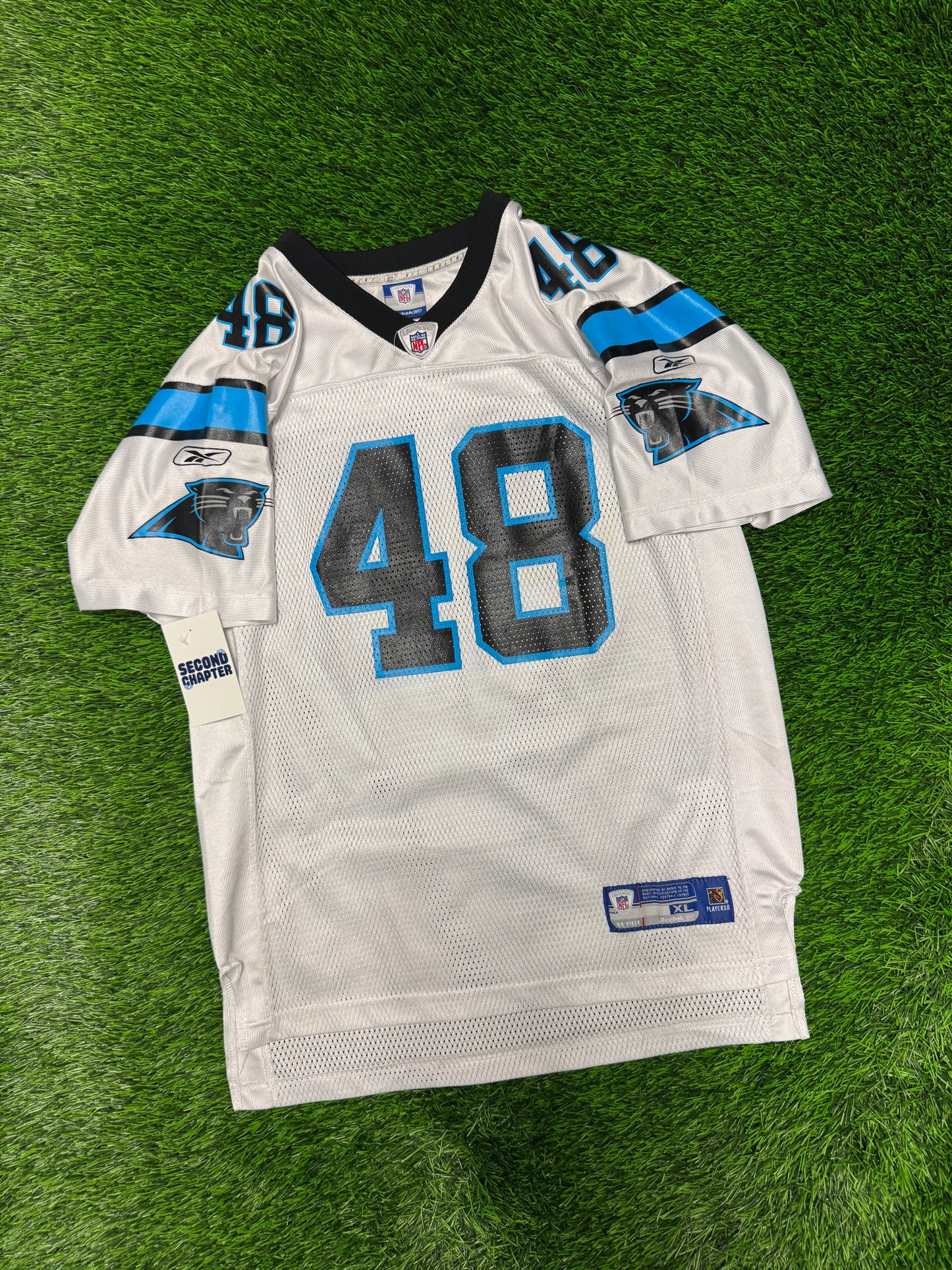 Carolina Panthers Stephen Davis #48 Reebok Jersey (Youth XL)