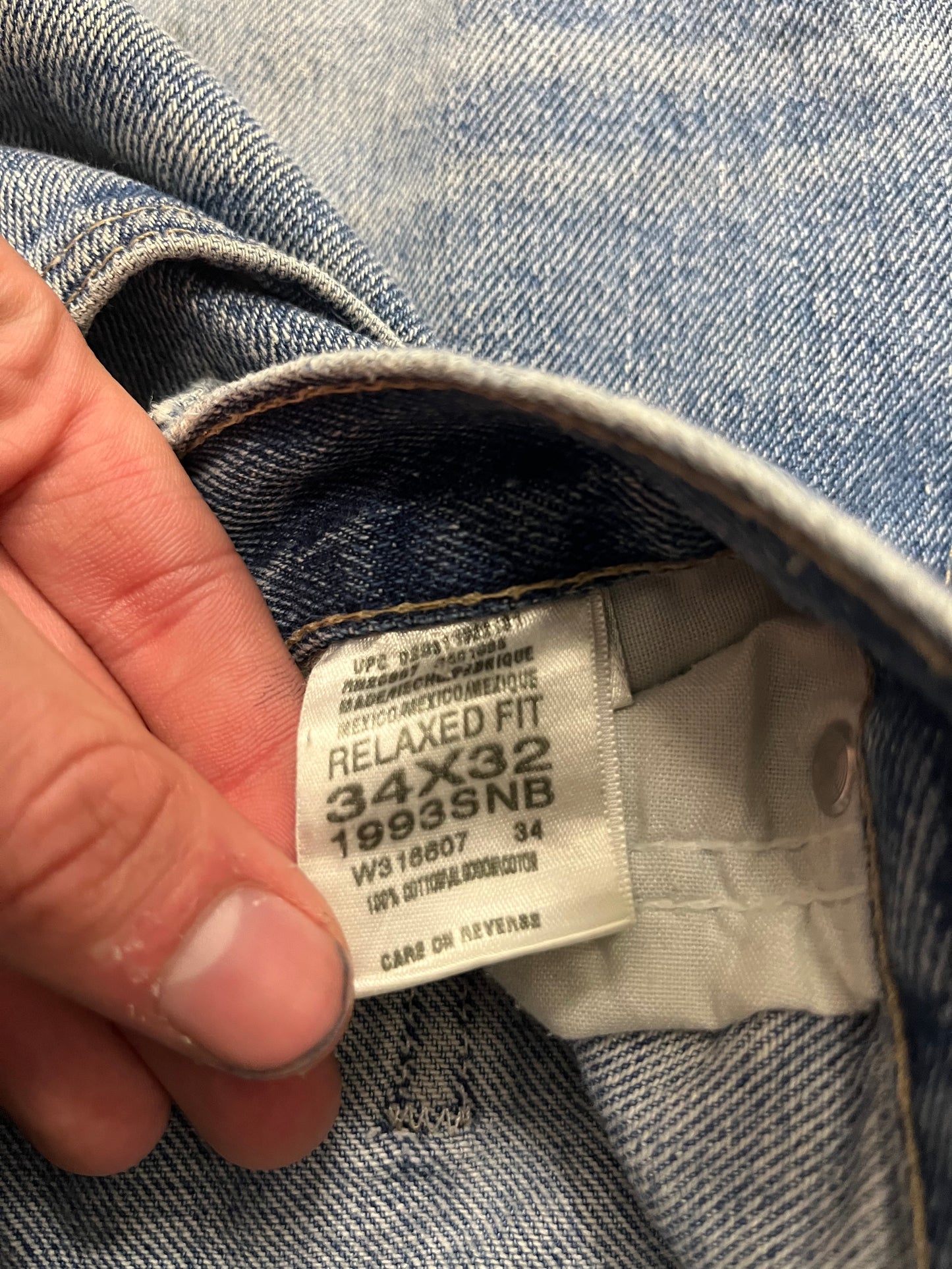 00s Dickies Light Wash Carpenter Jeans (34 x 32)