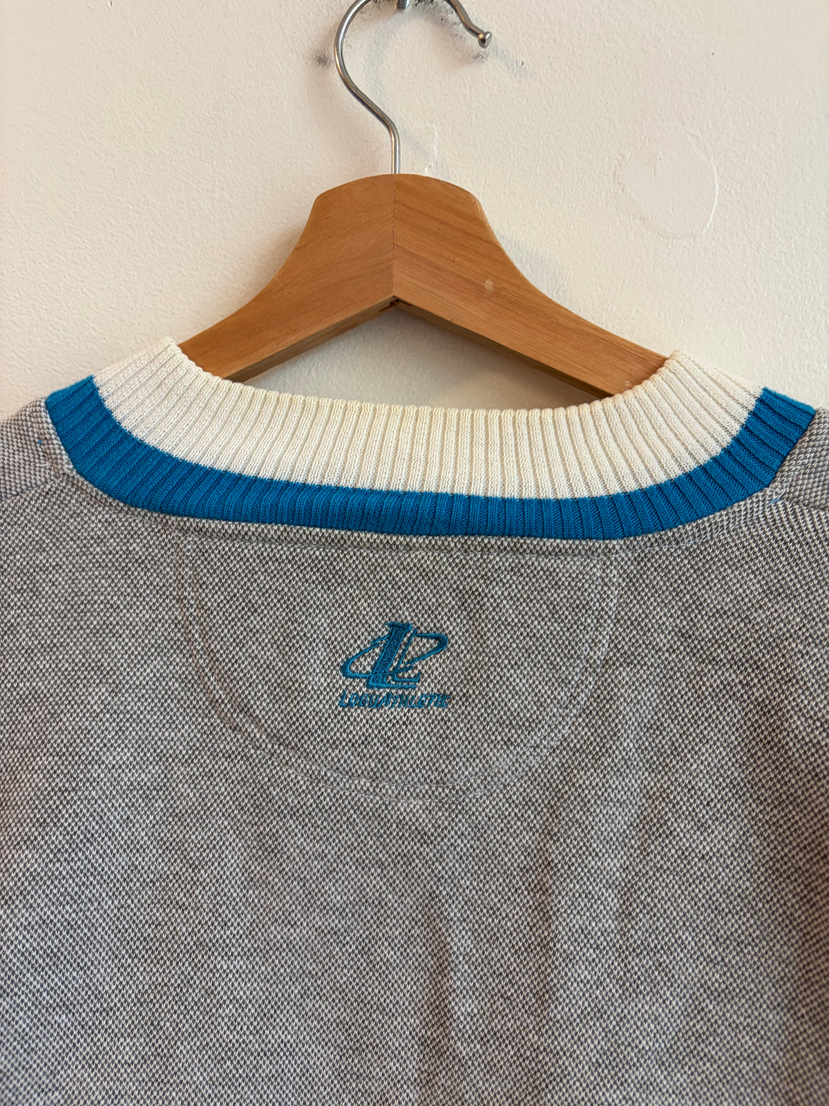 90s Carolina Panthers Logo Athletic Embroidered Crewneck (L)