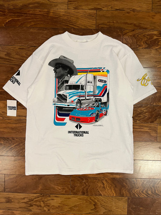 90s Richard Petty International Trucks Nascar Racing Tee (XL)