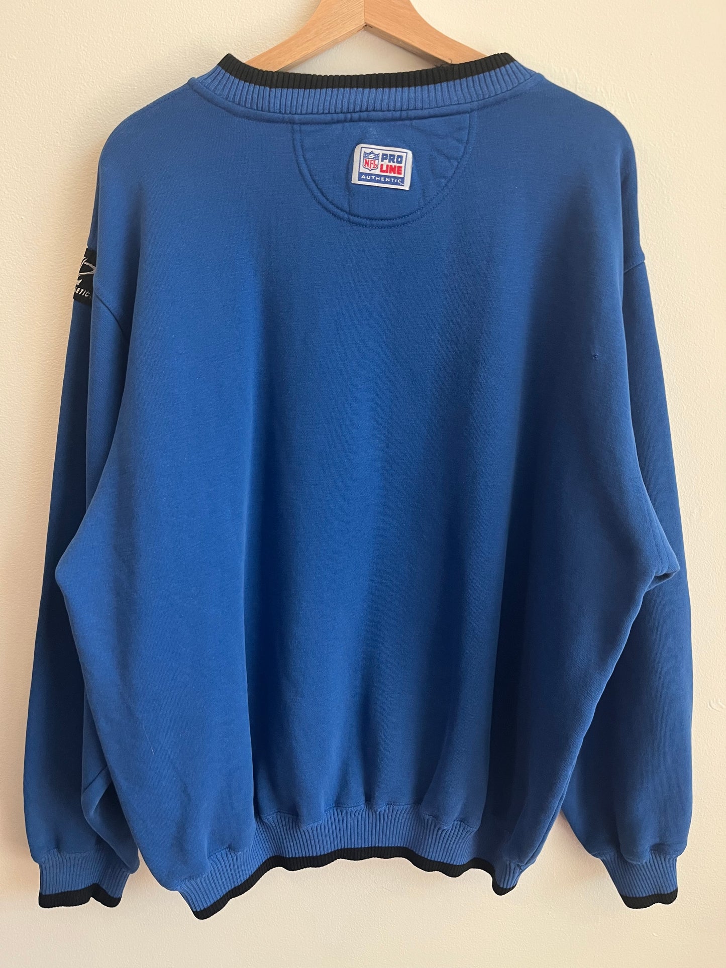 90s Indianapolis Colts Logo Ahtletic Embroidered Crewneck (XL)