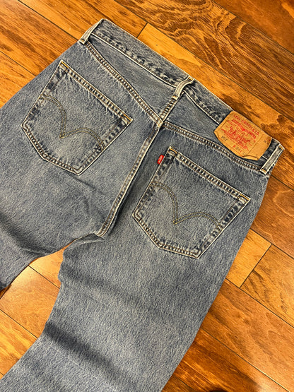 00s Levi's 501 Blue Jeans (33 x 32)