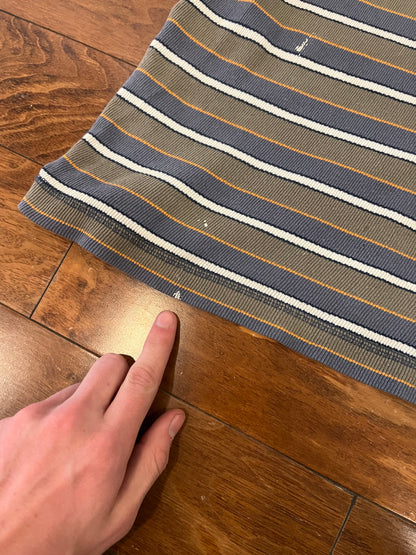 90s Levi's Striped Henley Essential Tee (M)