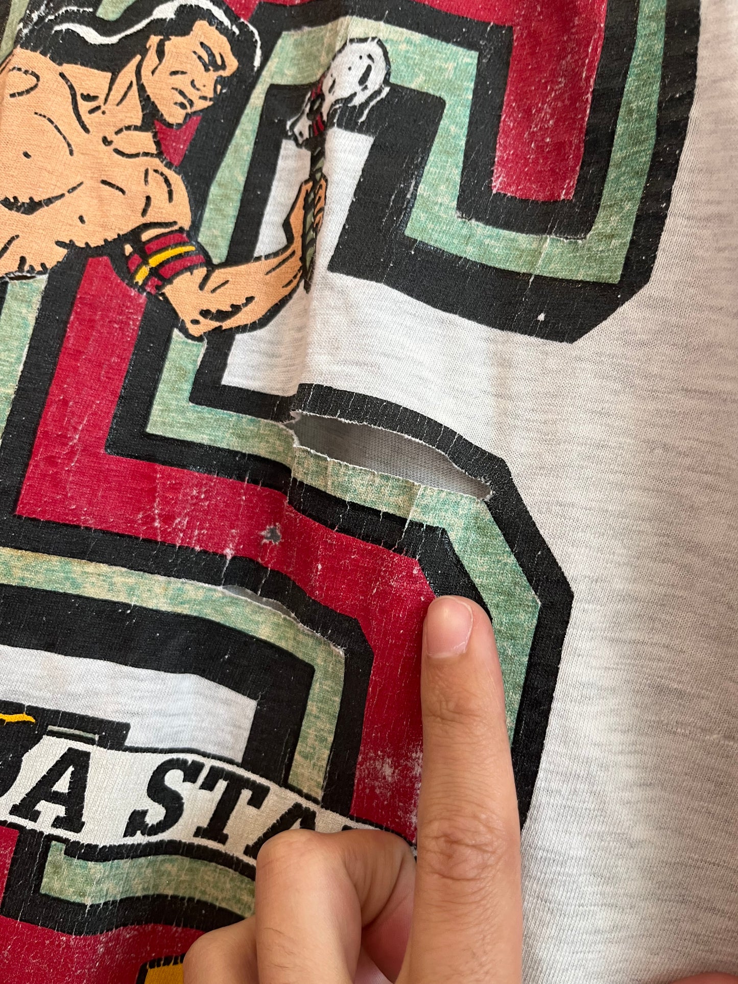 1992 Florida State (FSU) Seminoles Thrashed Tee (XL)