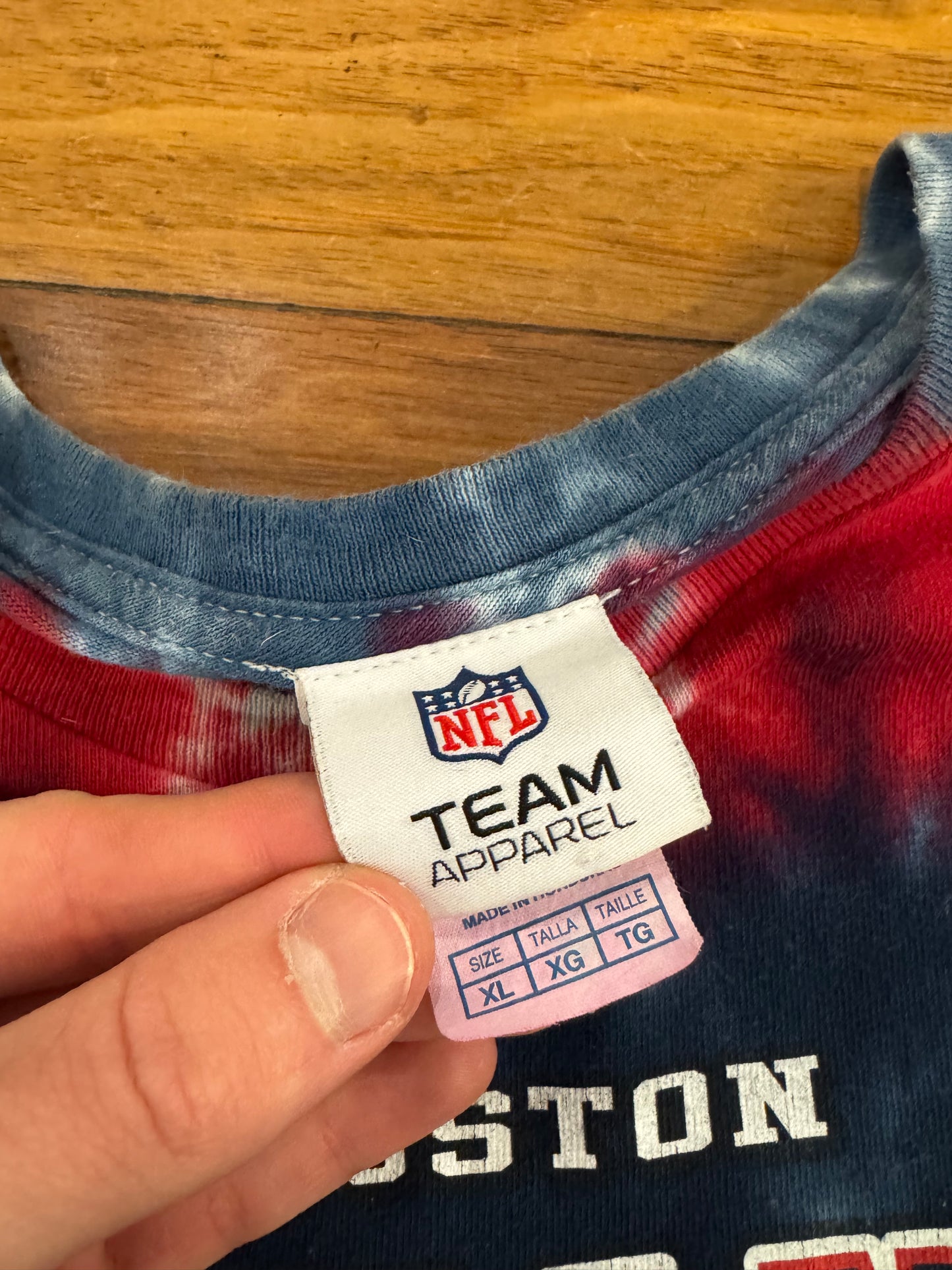 00s Houston Texans Tie Dye Tee (XL)