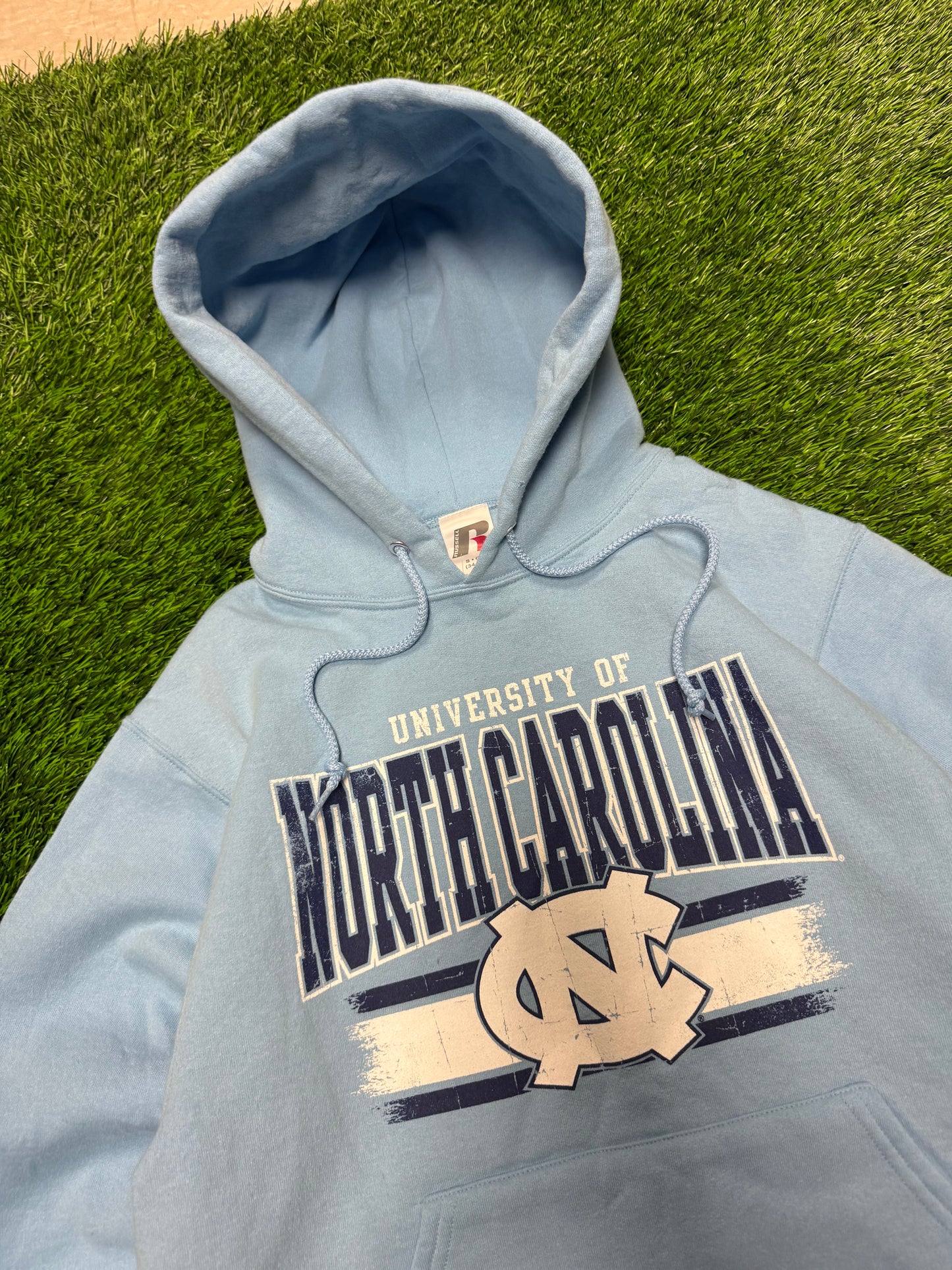 00s University Of North Carolina (UNC) Russell Athletics Hoodie (M)