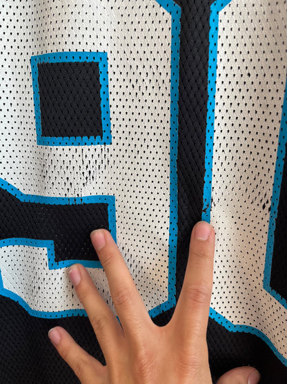 00s Carolina Panthers Julius Peppers Reebok NFL Jersey (XL)