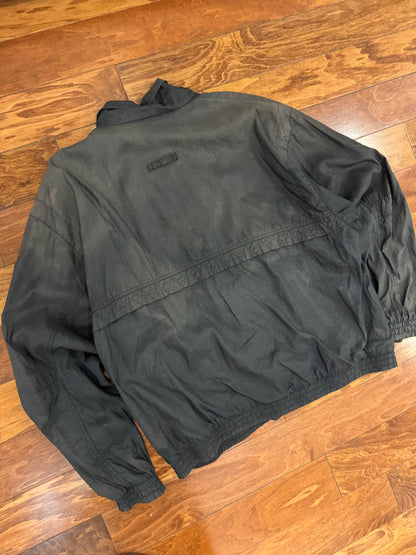 90s Nike Faded Supreme Court Black Windbreaker (XL)
