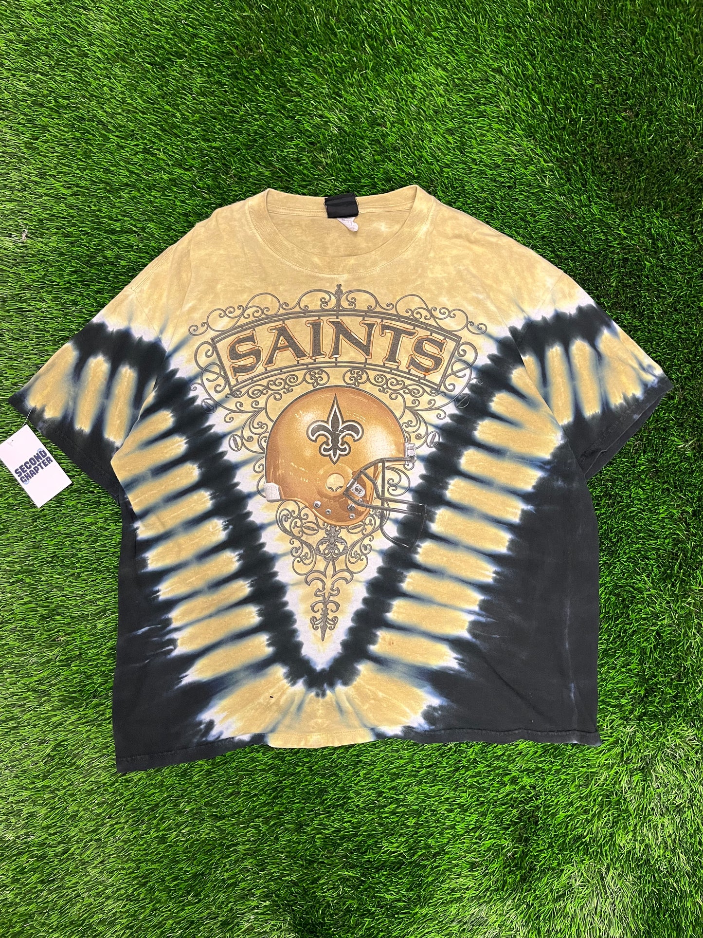 00s New Orleans Saints Tie Dye Shirt (XL)