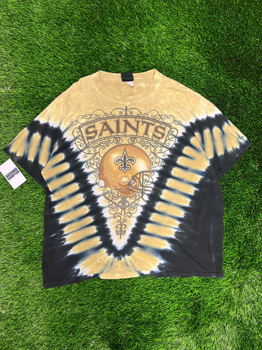 00s New Orleans Saints Tie Dye Shirt (XL)