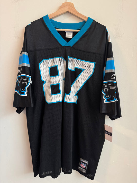 00s Carolina Panthers Muhsin Muhammad Reebok Jersey (XL)