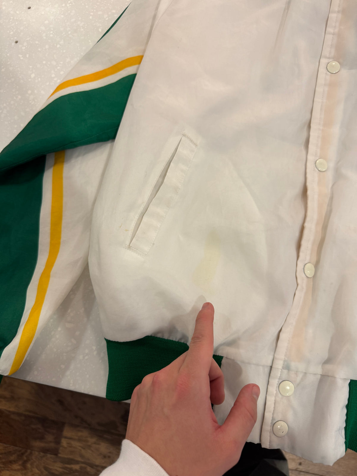 90s Larry Bird Boston Celtics Vintage Fanimation Jacket (M)