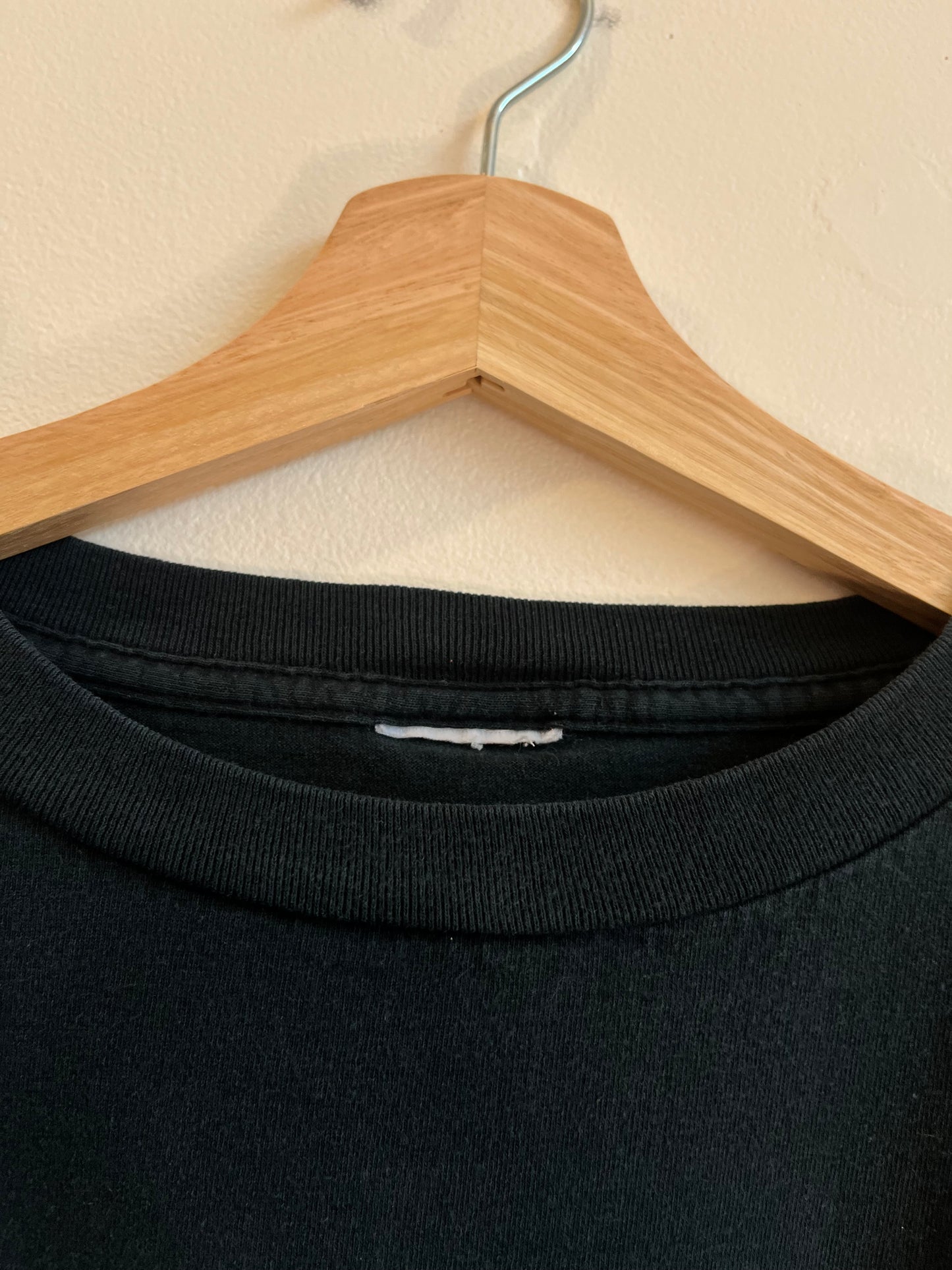 00s Carolina Panthers Black NFL NFC Long Sleeve Shirt (XL)
