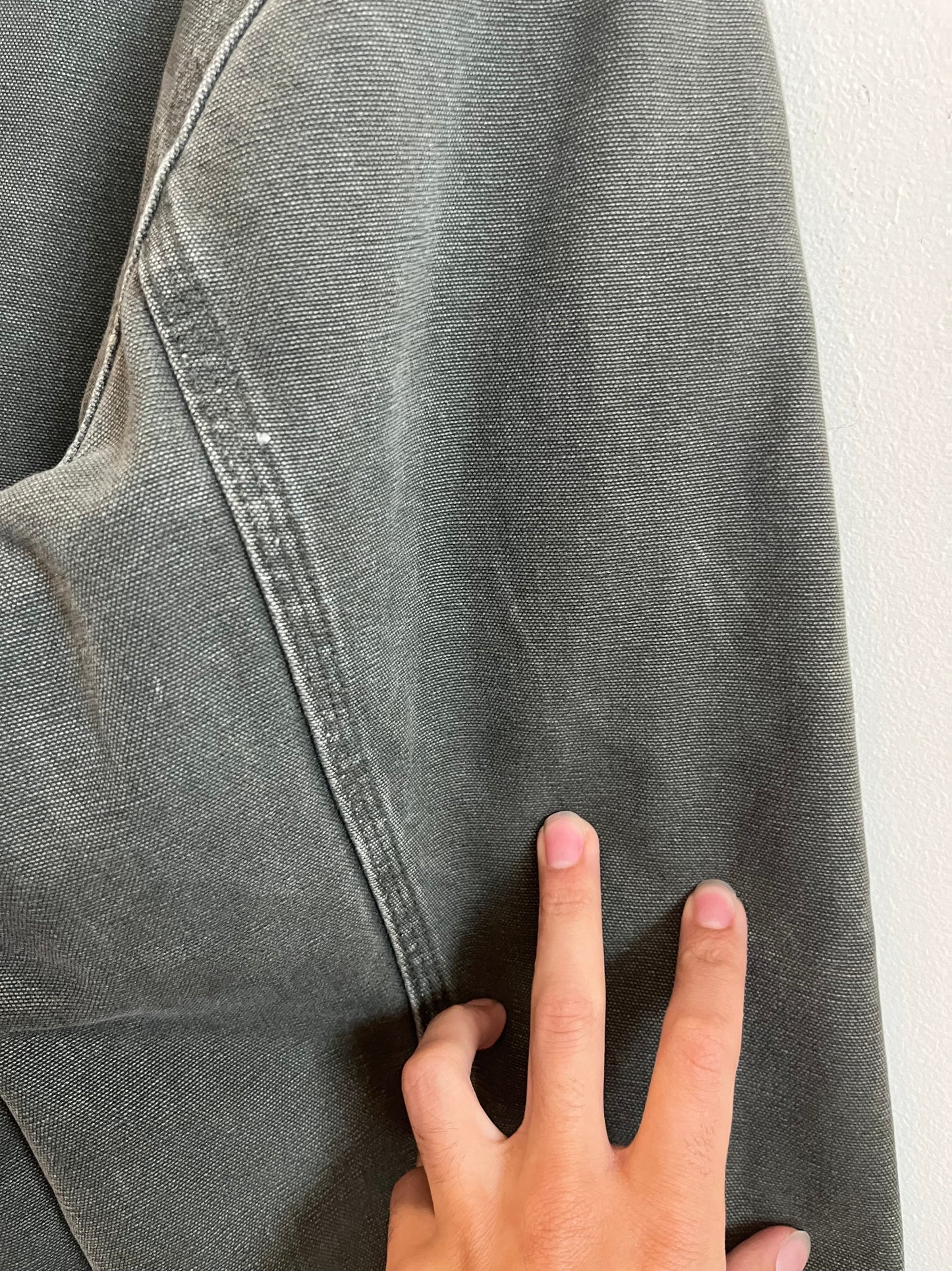 2006 Carhartt J130 Moss Green Distressed Jacket (L Tall)