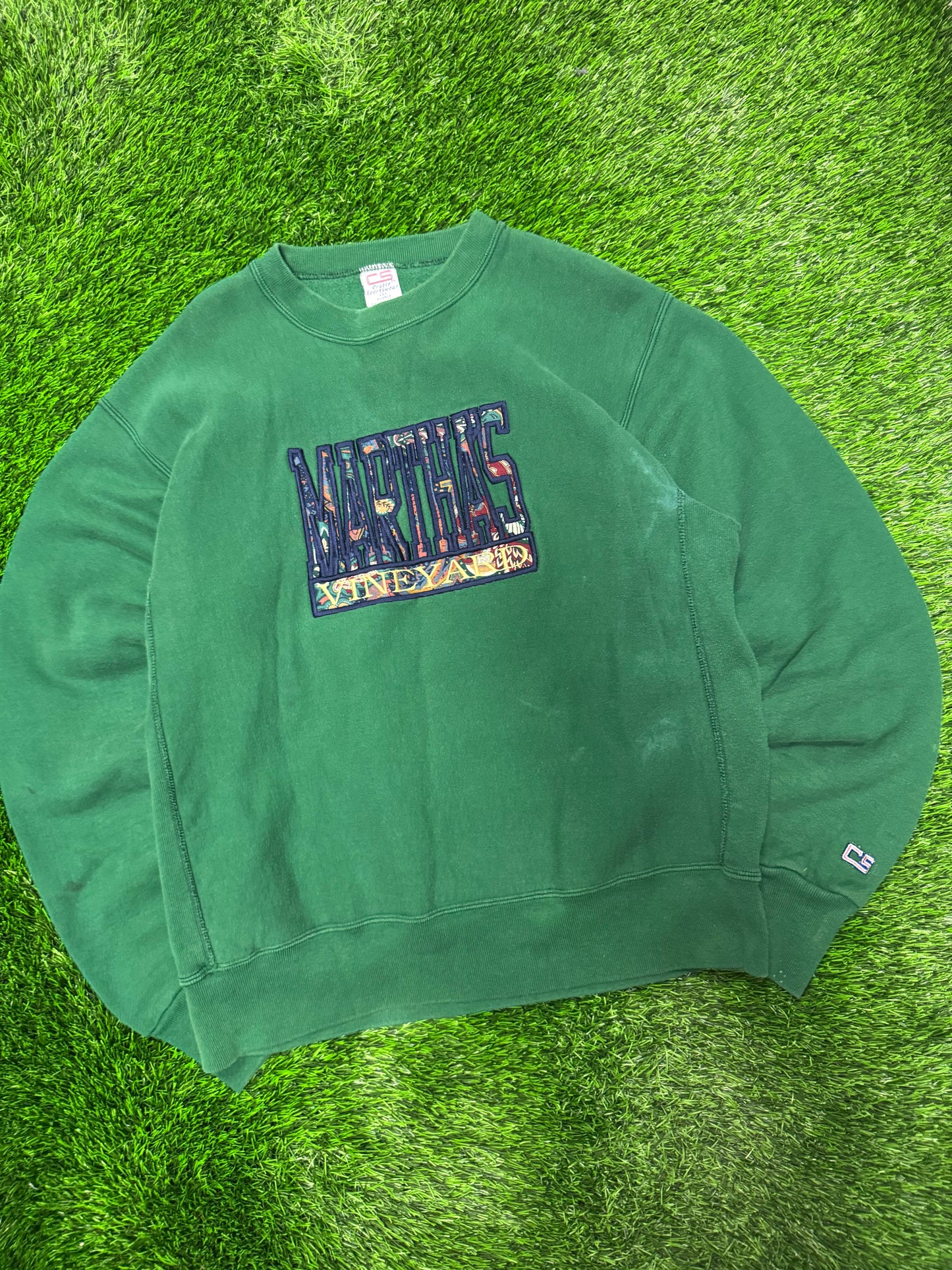 90s Martha's Vineyard Vintage Heavy Crewneck (XL)