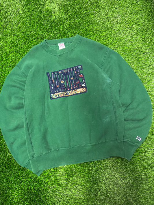 90s Martha's Vineyard Vintage Heavy Crewneck (XL)