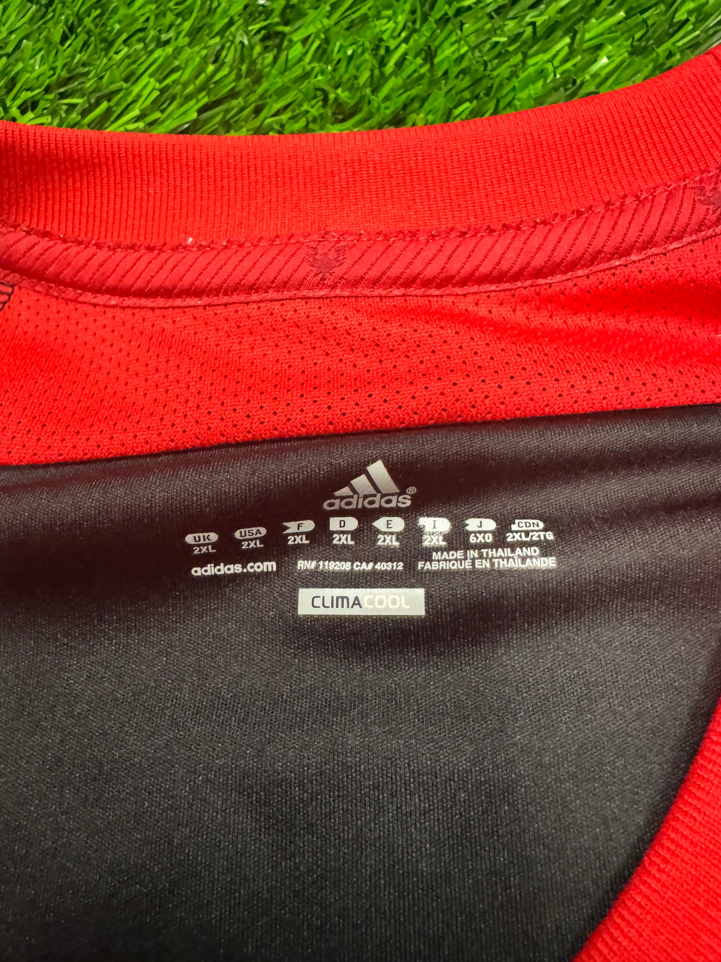 DC United MLS Dwayne De Rosario #7 Adidas Volkswagen Jersey 2011-12 Kit (XXL)