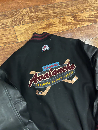 90s Colorado Avalanche Vintage NHL Varsity Jacket (XL)