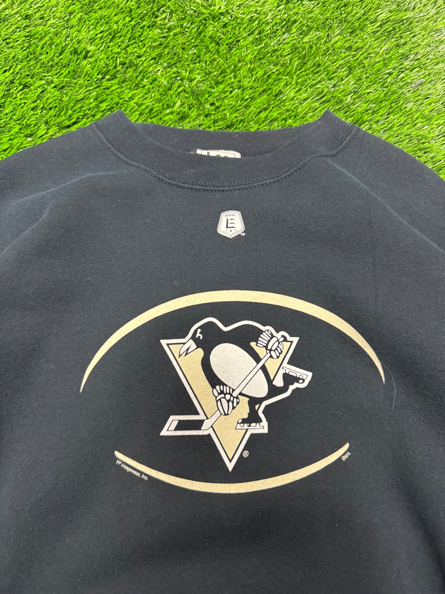 00s Pittsburgh Penguins Vintage NHL Lee Crewneck (M)