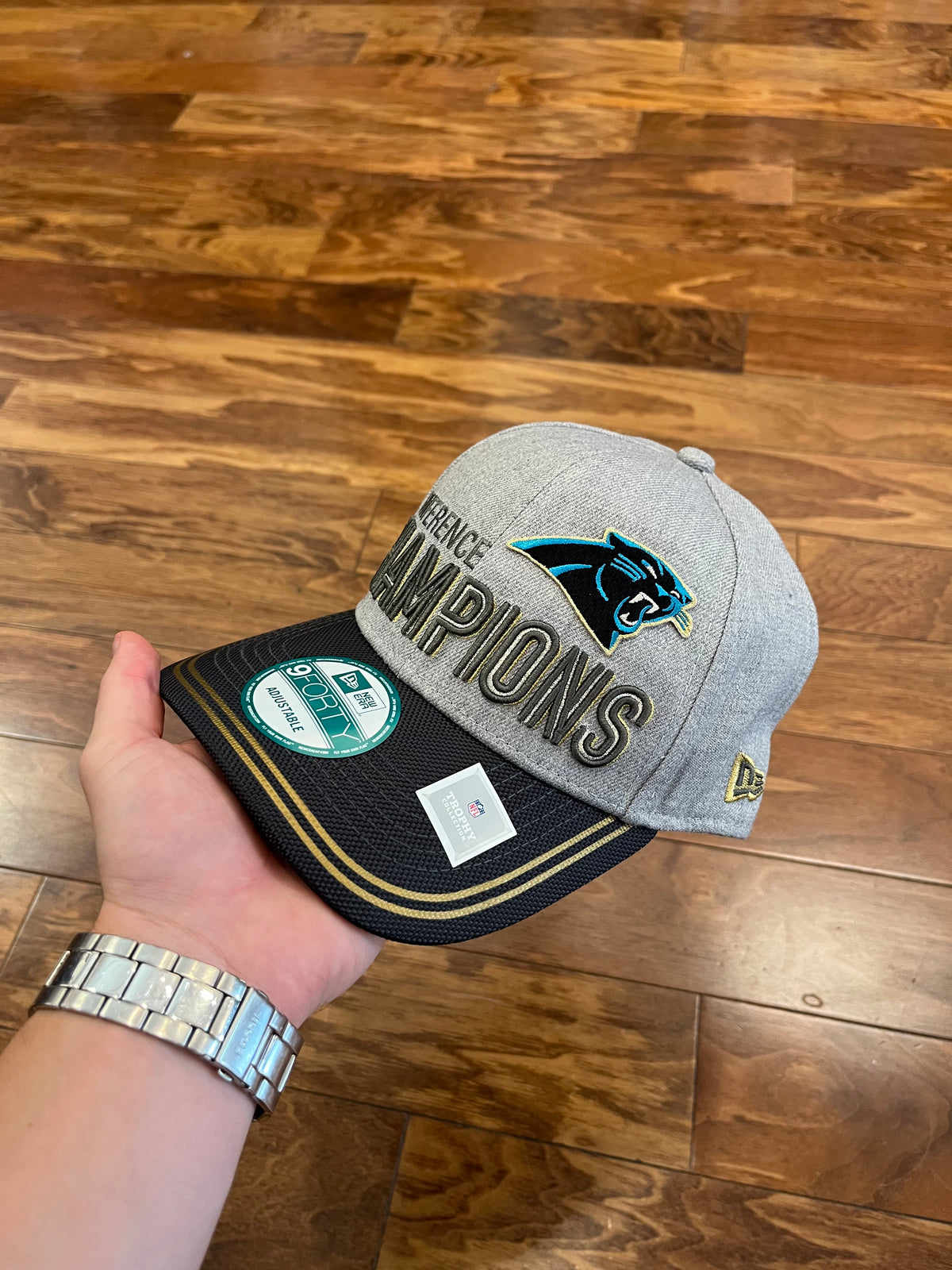 2016 Carolina Panthers Conference Champions Deadstock Hat (OS)