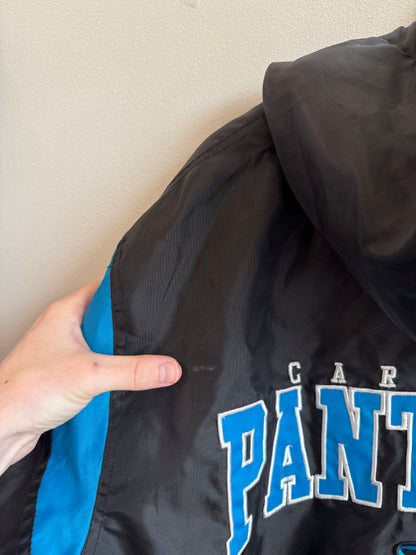 00s Carolina Panthers NFL Puffer Jacket (L)