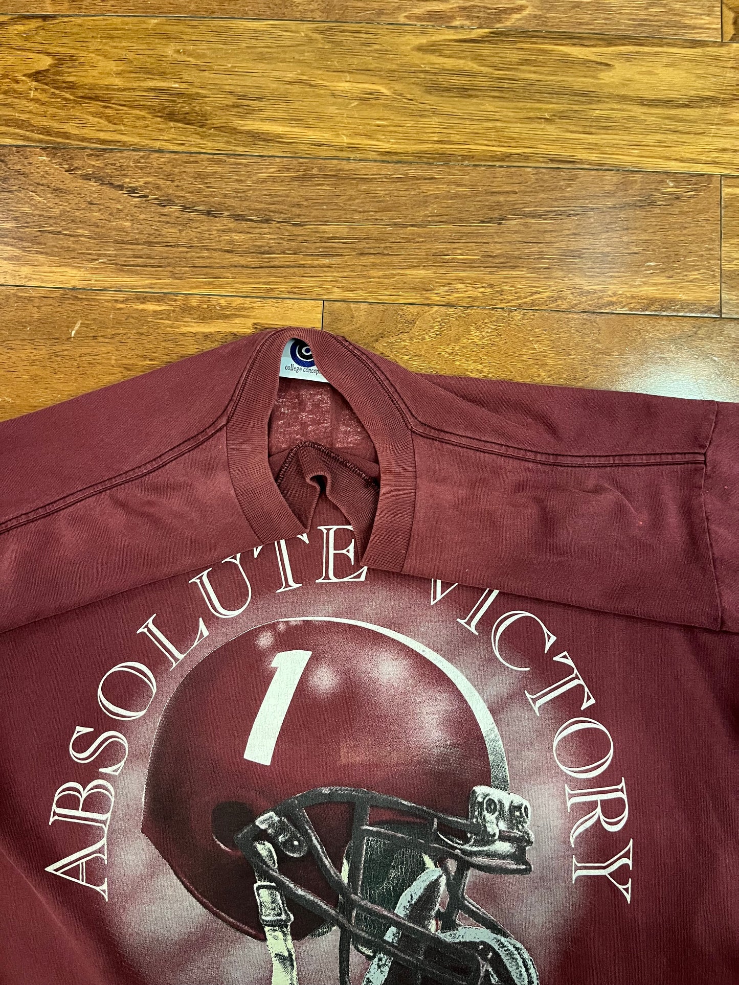 1996 University of Alabama Vintage Helmet "Absolute Victory" Tee (XL)