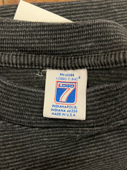 1993 Jacksonville Jaguars Logo 7 Striped Tee (M)