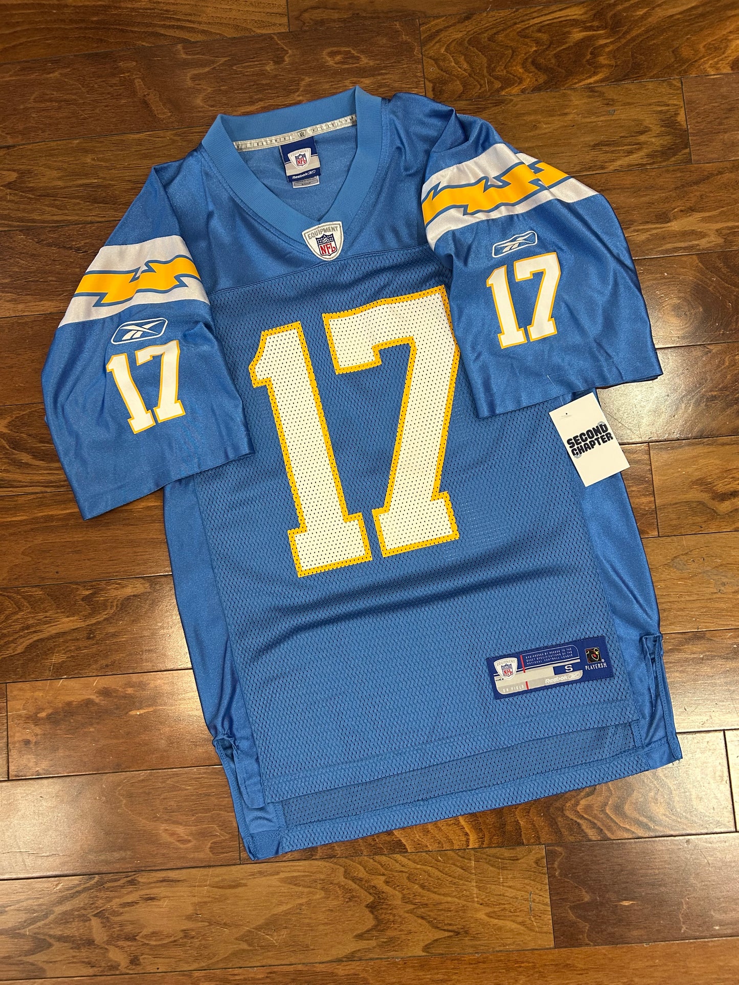 00s San Diego Chargers Phillip Rivers Reebok Football Jersey (S)