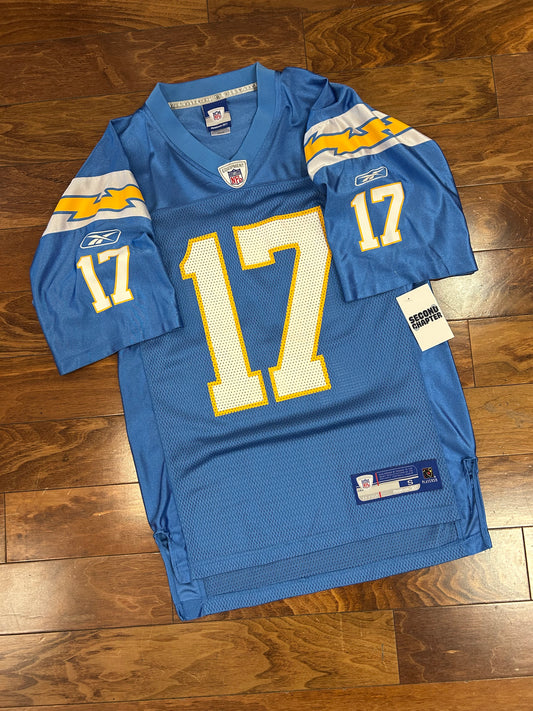 00s San Diego Chargers Phillip Rivers Reebok Football Jersey (S)
