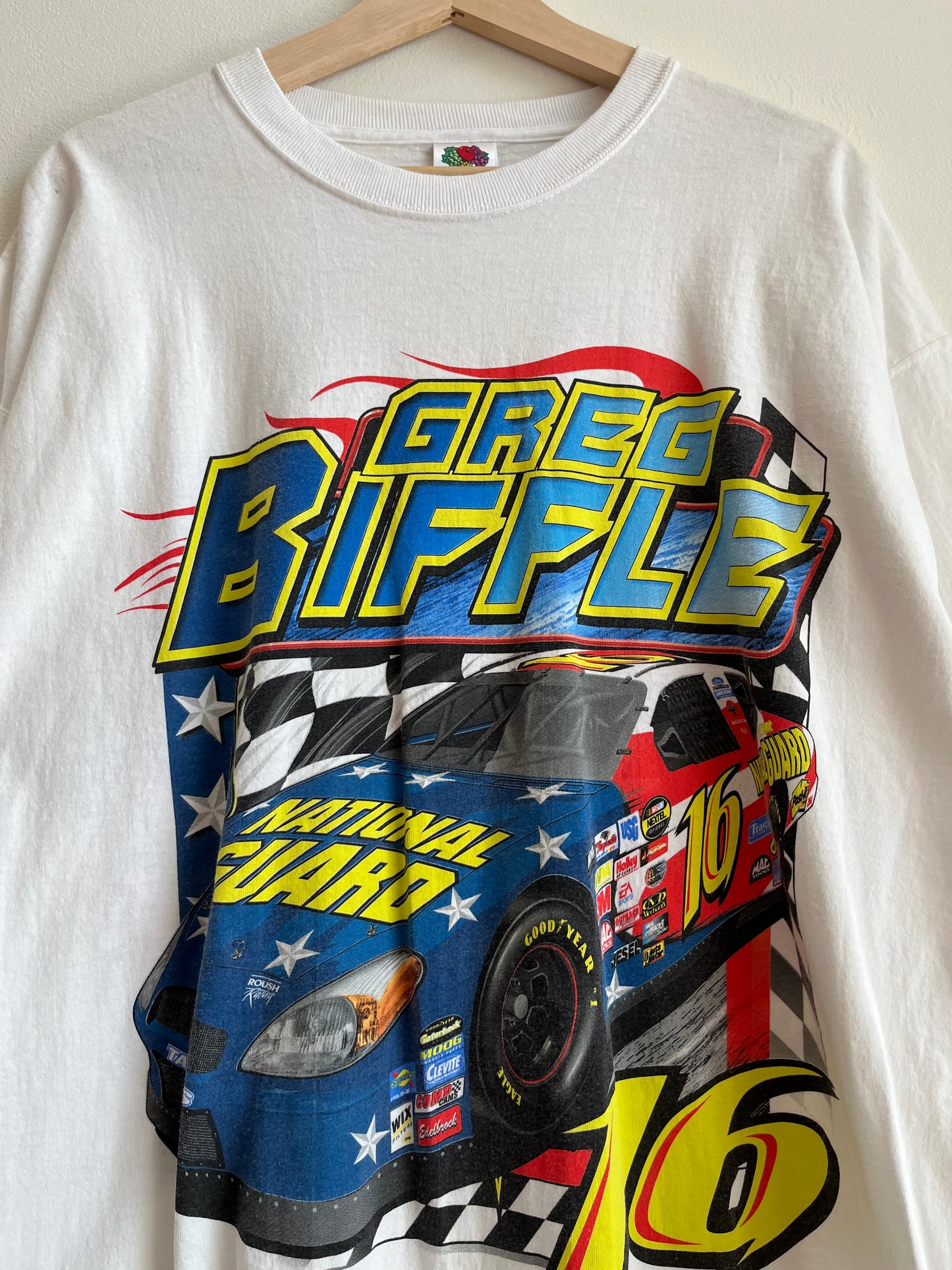 00s Nascar Greg Biffle National Guard Tee (XXL)