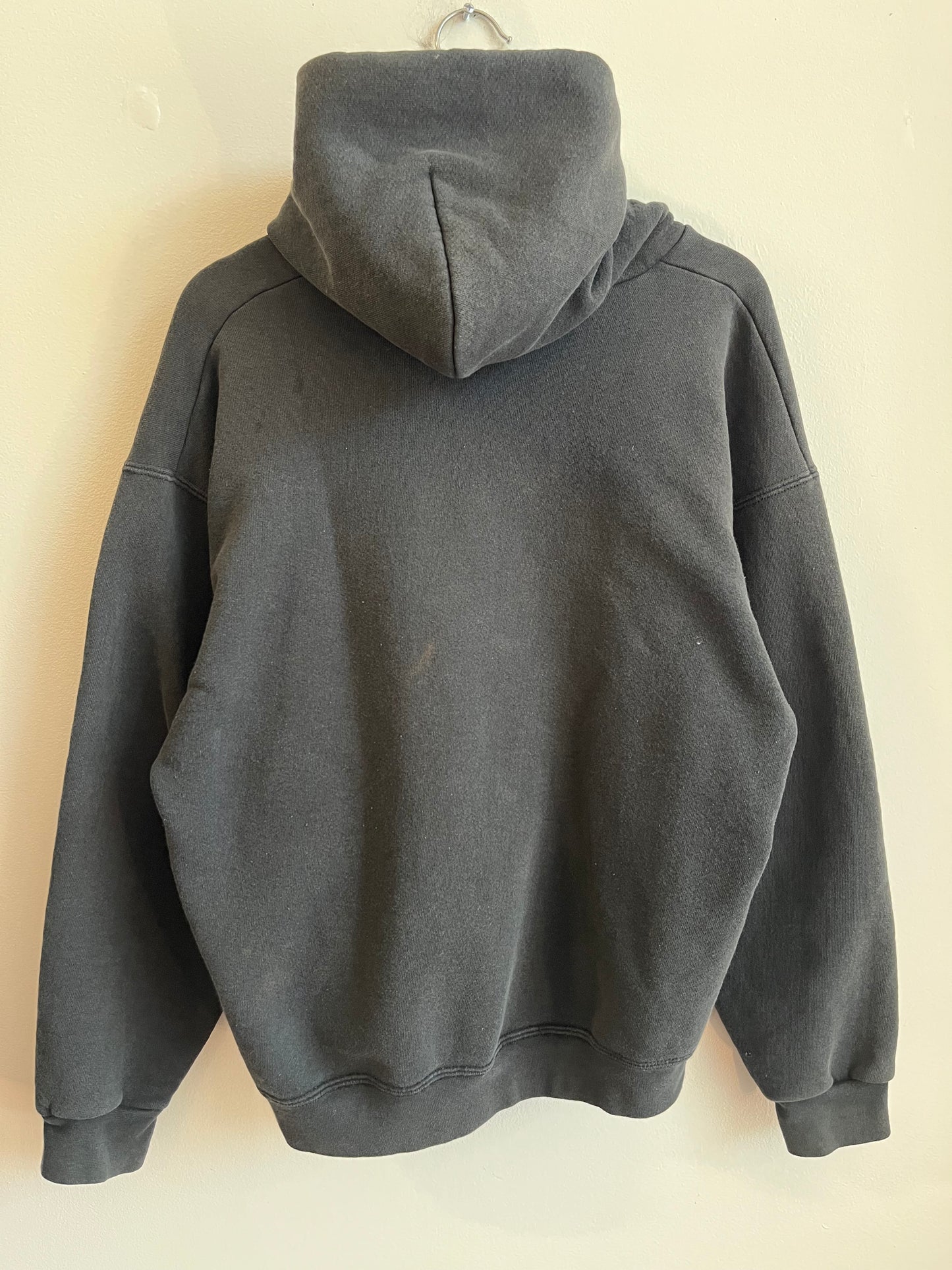 2005 Pittsburgh Steelers Faded Embroidered Hoodie (L)