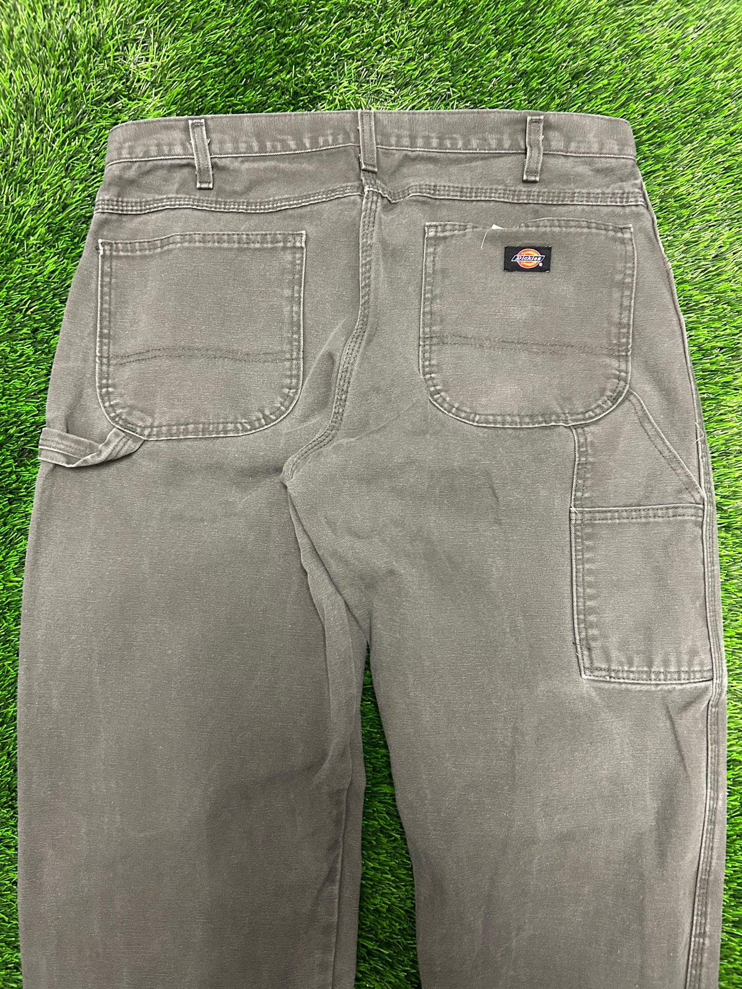 2011 Dickies Olive Green Carpenter Pants (36 x 34)