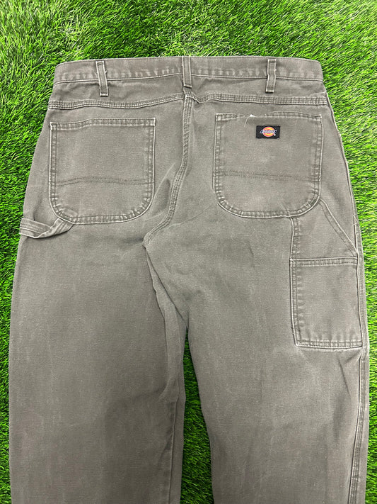 2011 Dickies Olive Green Carpenter Pants (36 x 34)