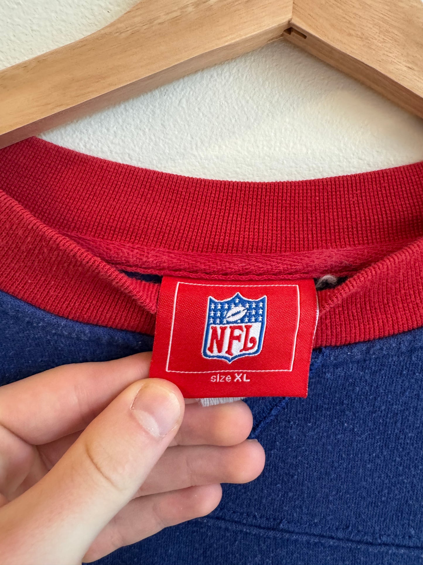 90s New York Giants Spell Out Crewneck (XL)
