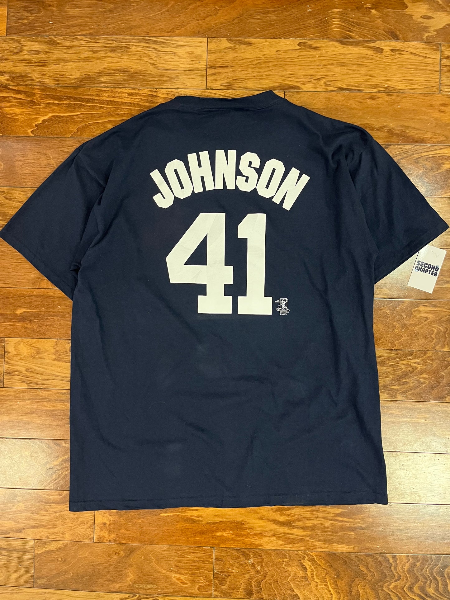 00s New York Yankees Randy Johnson #41 Deadstock Jersey Tee (XL)