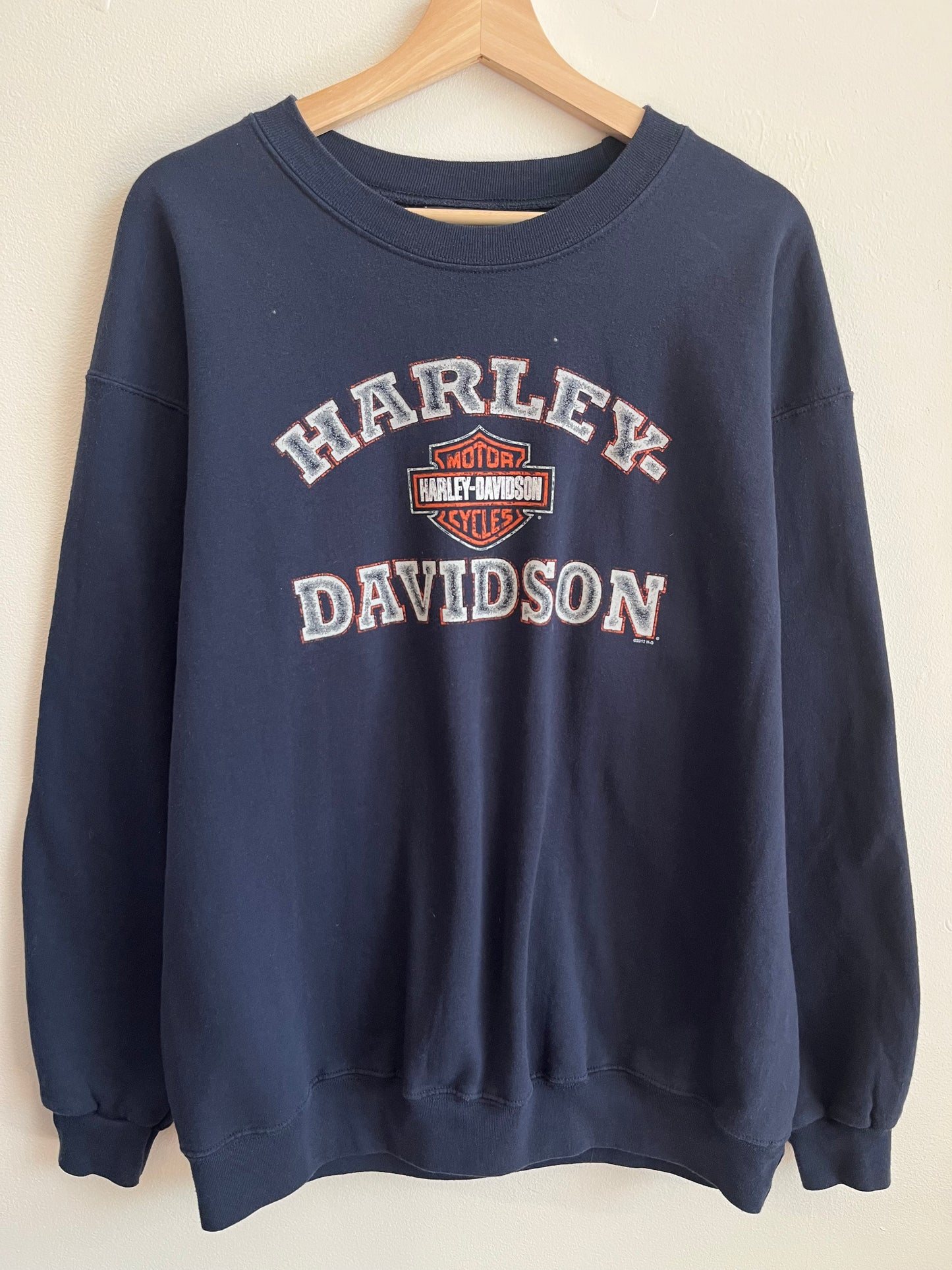 2012 Harley Davidson Blue Ridge Crewneck (L)