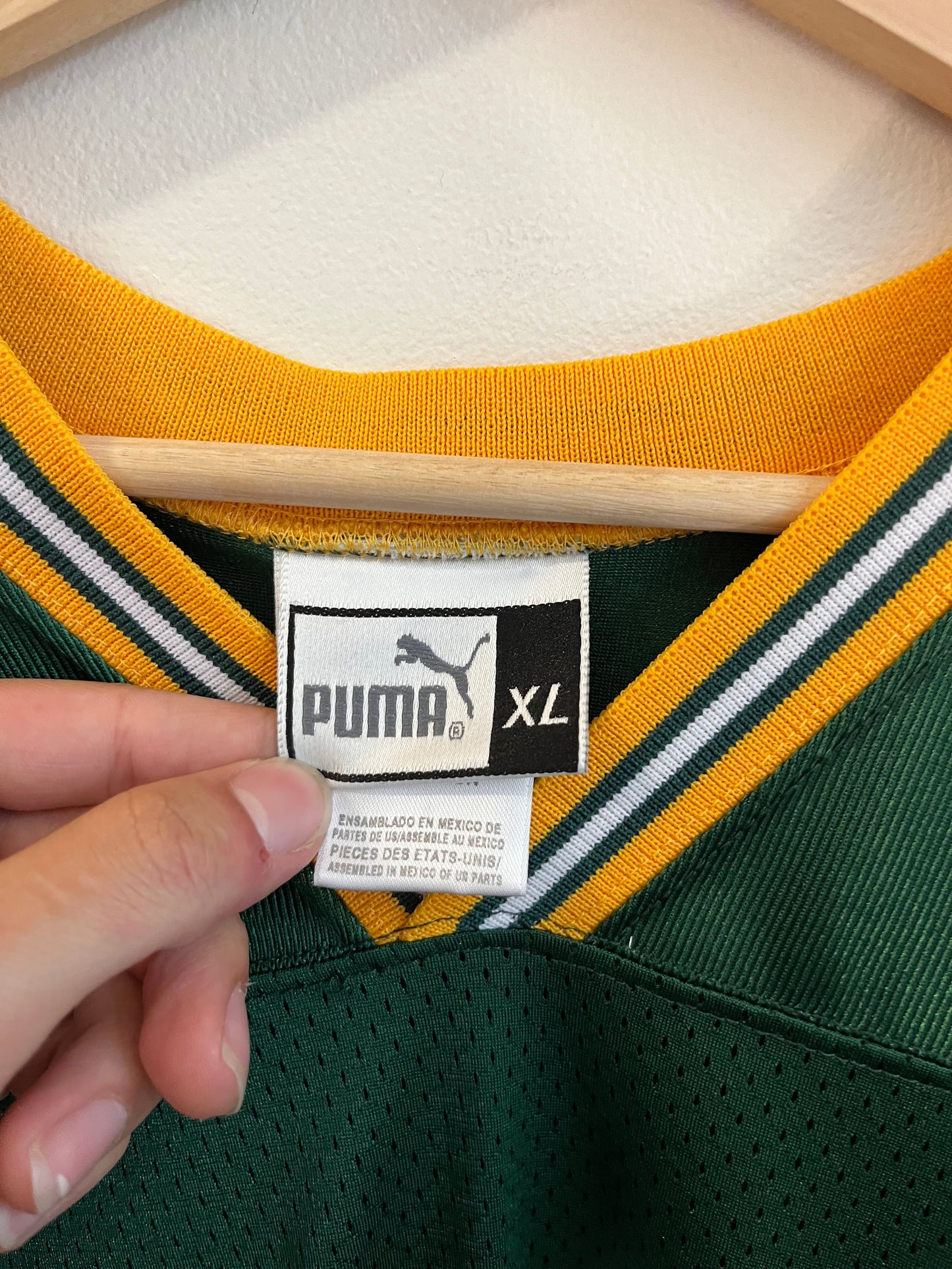 00s Green Bay Packers Brett Favre Puma Jersey (XL)