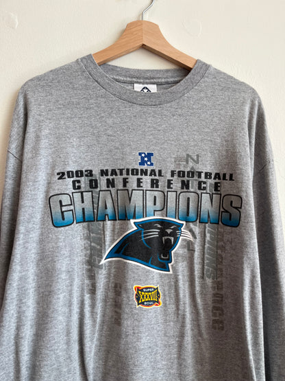 2003 Carolina Panthers Conference Champions Long Sleeve Shirt (XL)