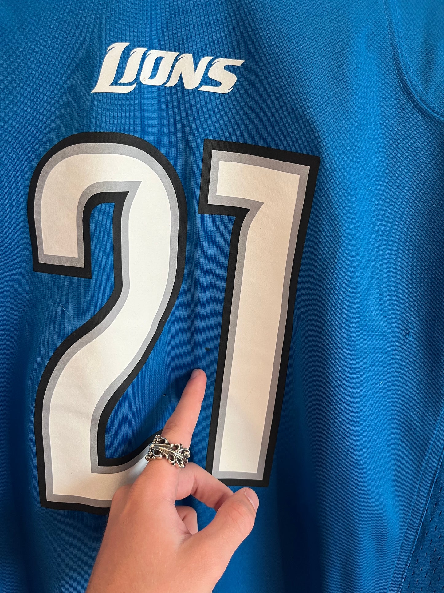 2012 Detroit Lions Reggie Bush Nike Jersey (XXL)
