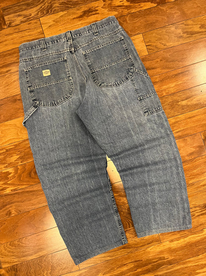 00s Lee Dungarees Carpenter Baggy Jeans (38 x 30)
