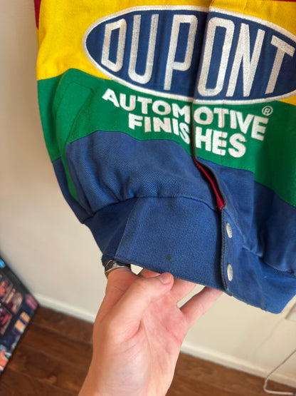 90s Jeff Gordon Dupont Quaker State Racing Jeff Hamilton Nascar Jacket (L)