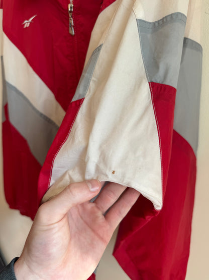 90s Ohio State (OSU) Vintage Reebok Windbreaker (XL)