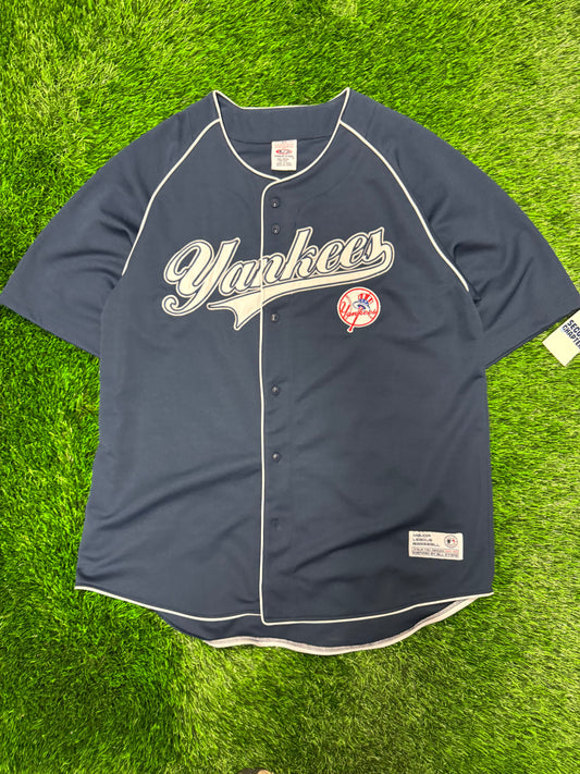 Yankees True Fan Navy Jersey (XL)