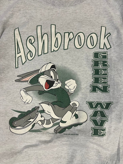 1995 Ashbrook Green Wave Bugs Bunny Looney Tunes Tee (L)