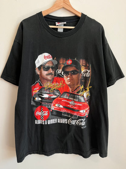 1996 Nascar Dale & Dale Jr Coke Tee (XL)