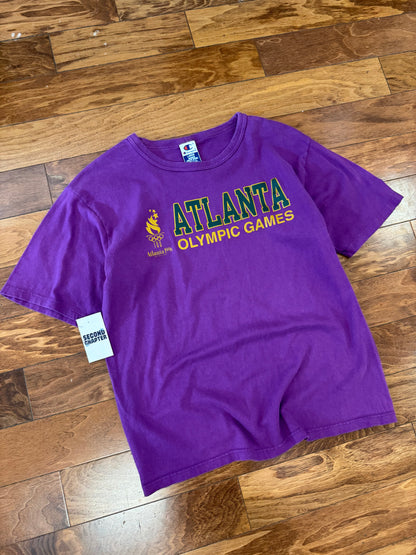 1996 Atlanta Olympic Games Purple Vintage Tee (L)
