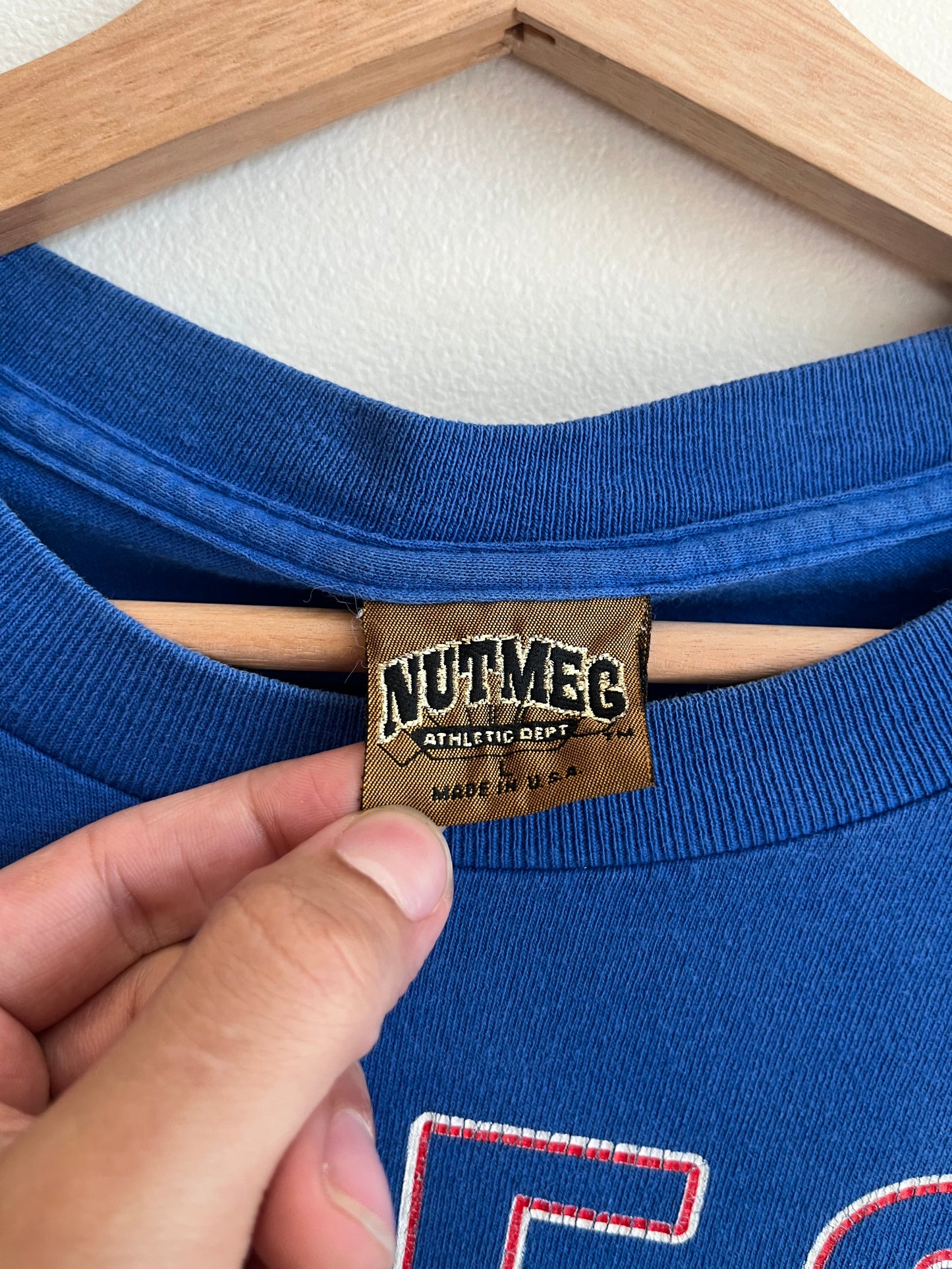 1993 Buffalo Bills Nutmeg NFL Blue Tee (L)