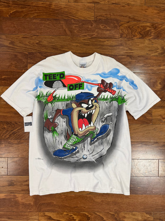 1997 Tee'd Off Taz Graphic AOP Tee (XL)